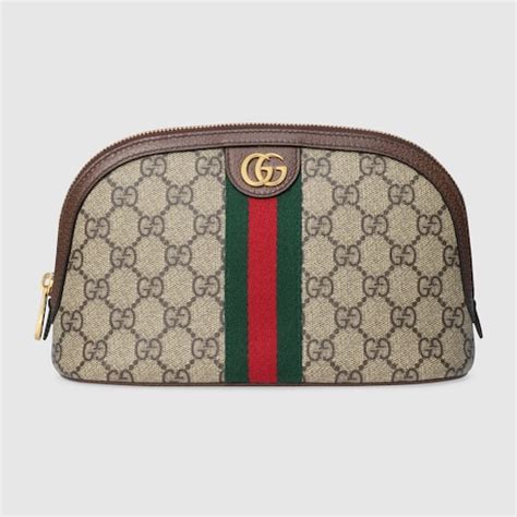 gucci large cosmetic case|gucci makeup bag free gift.